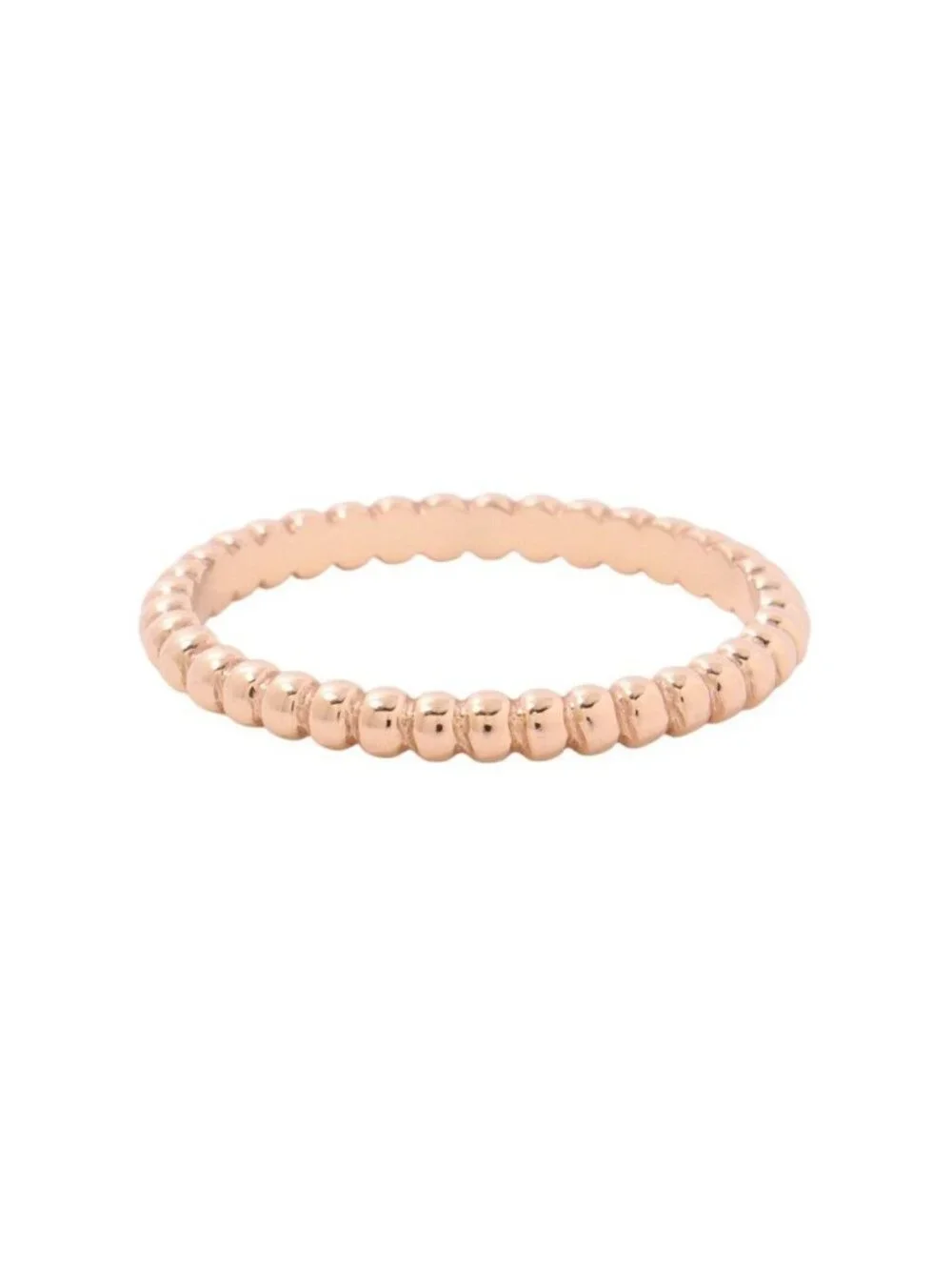 Van Cleef & Arpels Ring Perlee Gold Pearl Small 18k Pink